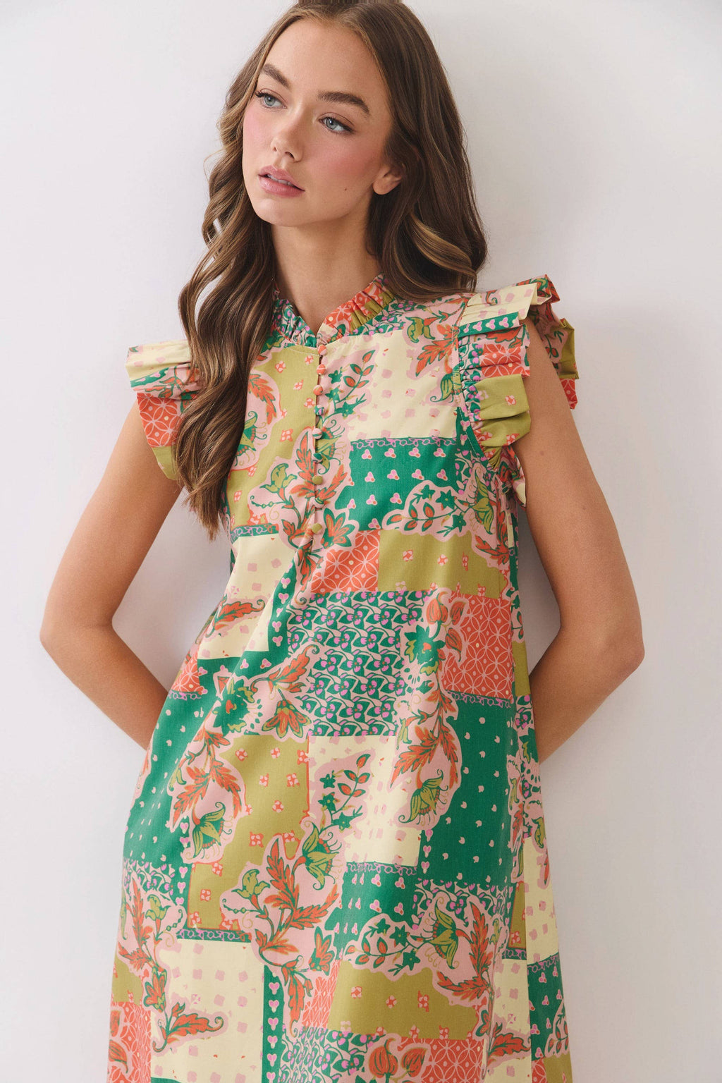 Paisley Patchwork Dress