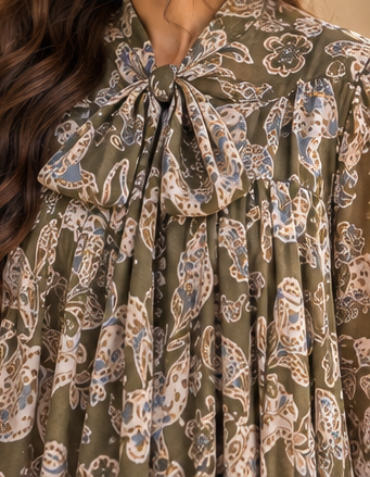 Arabella Paisley Maxi Dress
