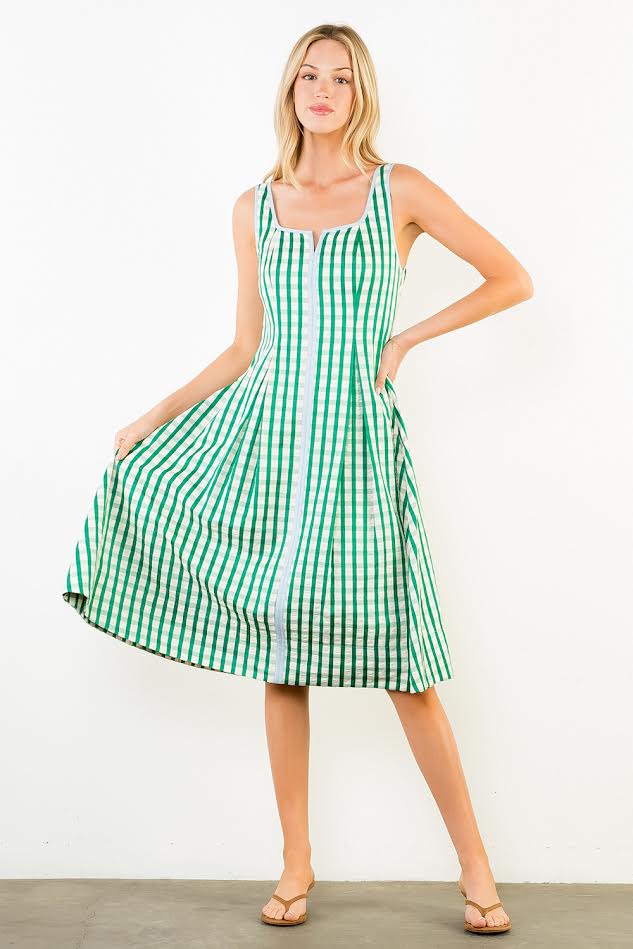 The Kensington Gingham Dress