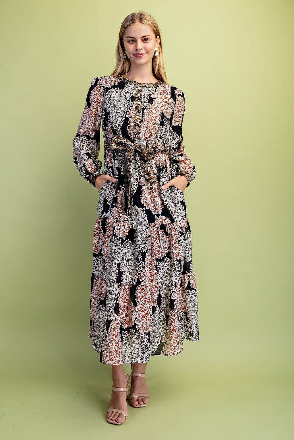 The Ember Meadow Dress
