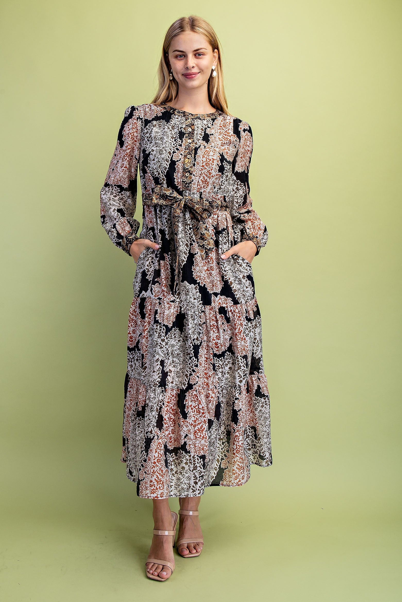 The Ember Meadow Dress