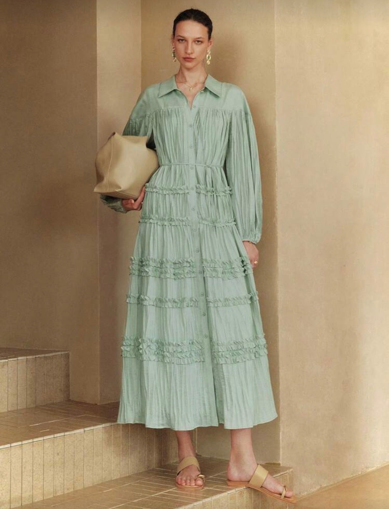 The Sage Meadow Dress