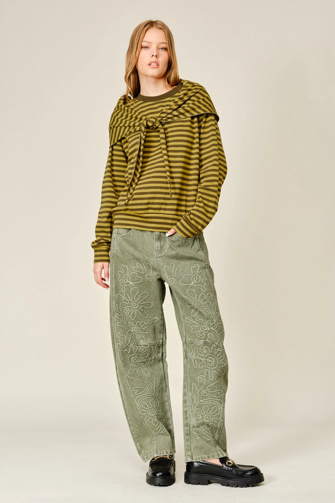 Jenny Striped sweatshirt