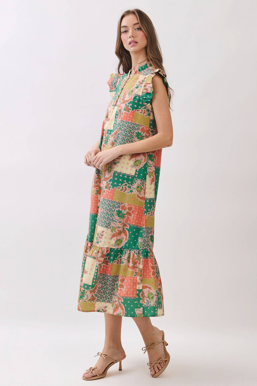 Paisley Patchwork Dress