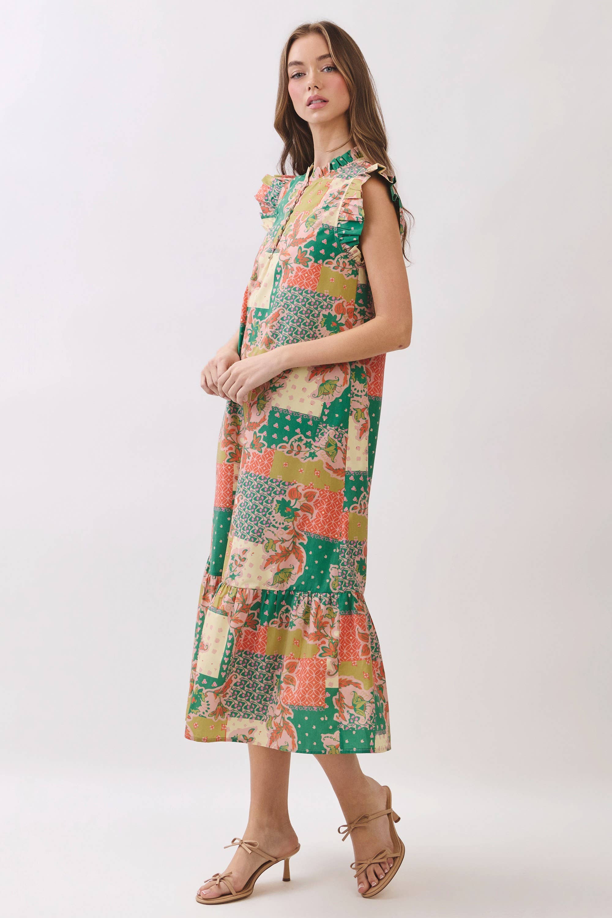 Paisley Patchwork Dress