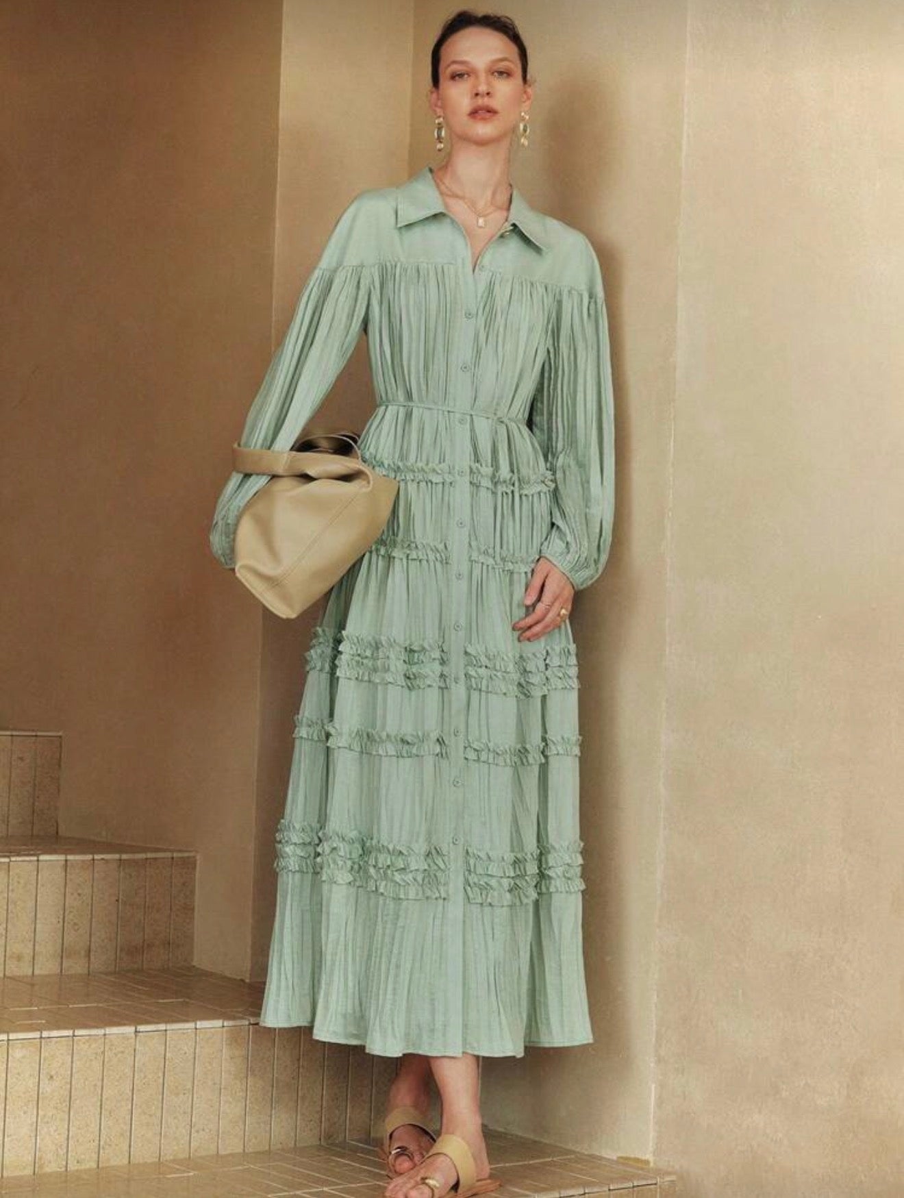 The Sage Meadow Dress