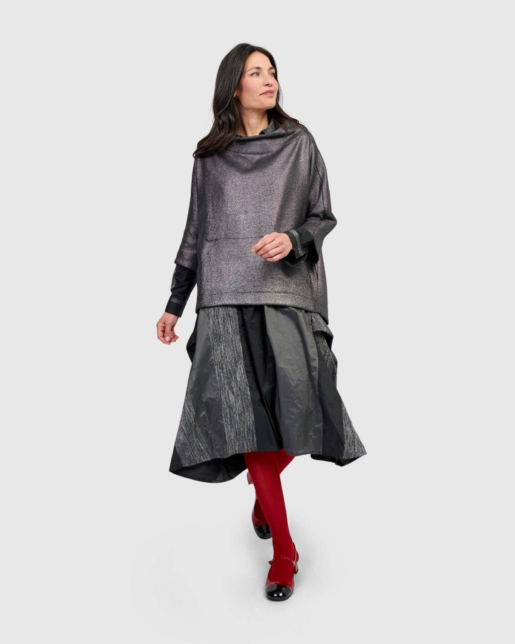 Drama Draped Shirtdress, Iron