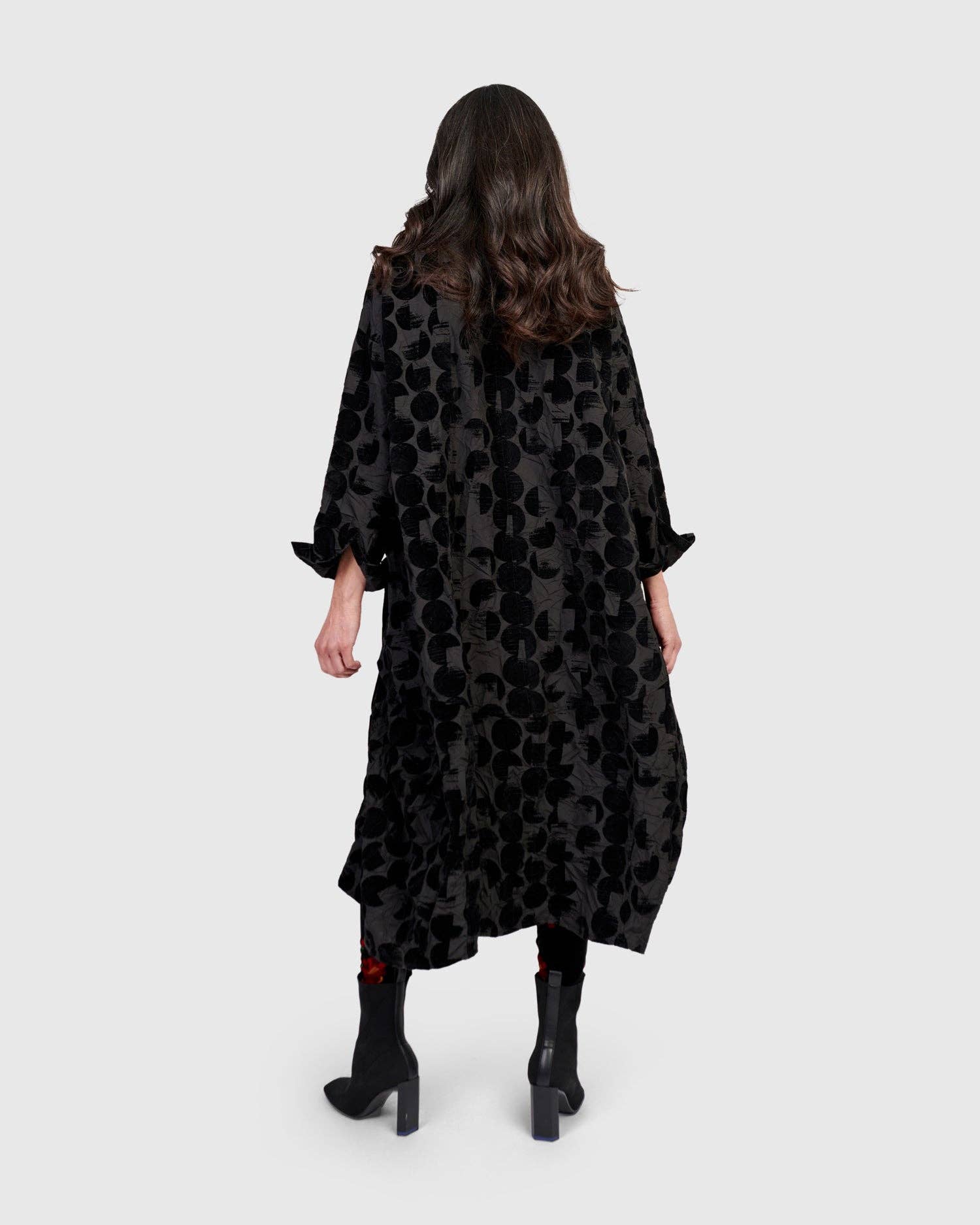 Odessa Draped Shirtdress, Crescent