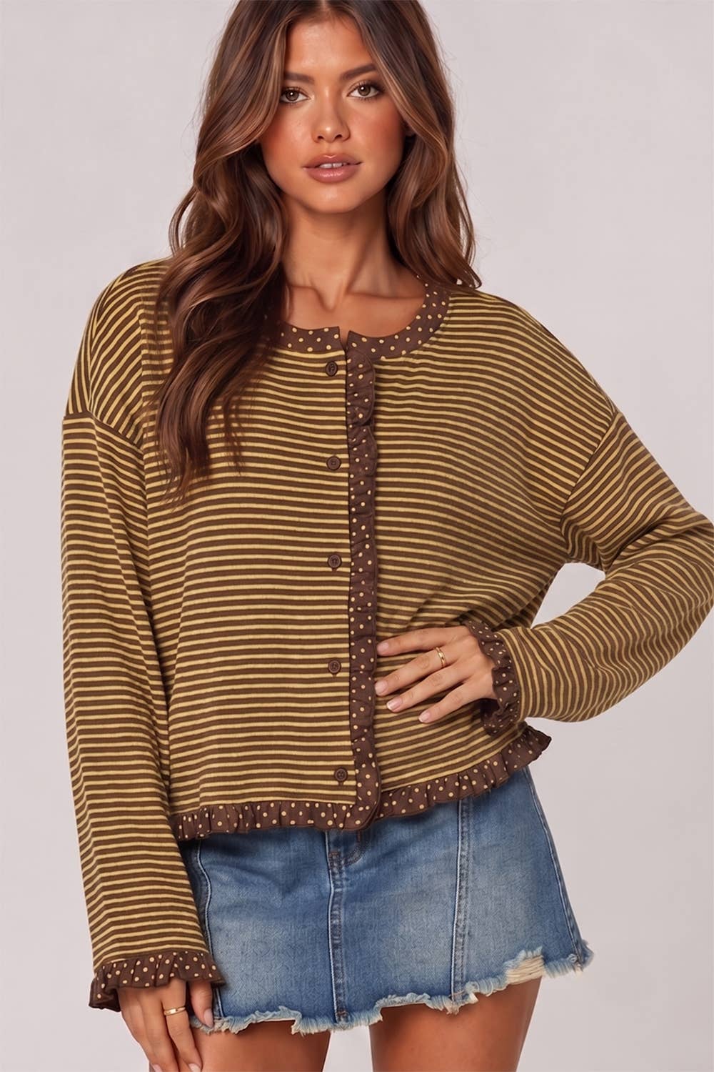 Abby Striped Sweater