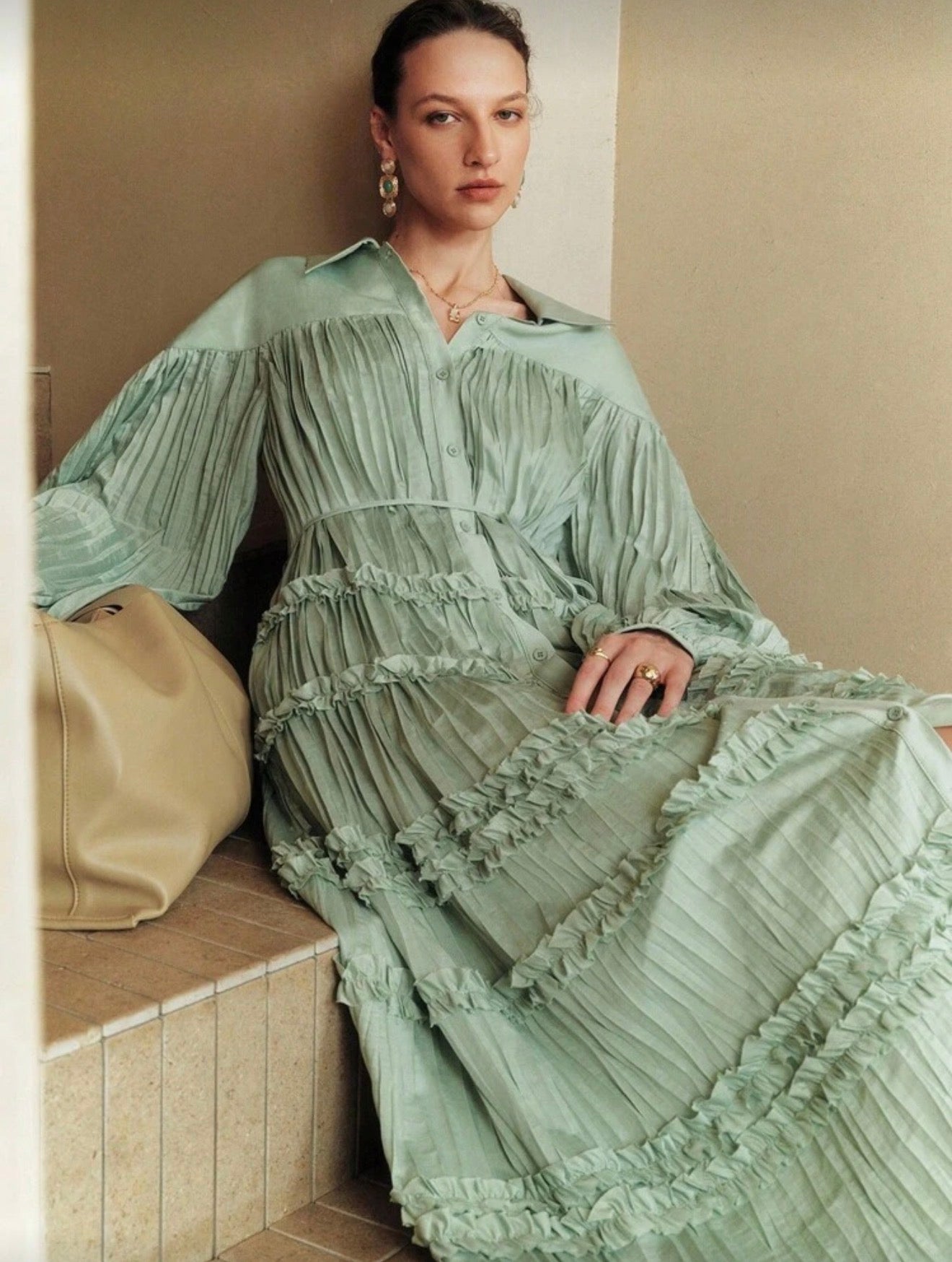 The Sage Meadow Dress