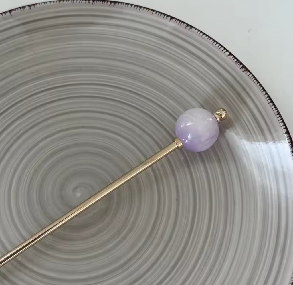 Marble Hair Sticks