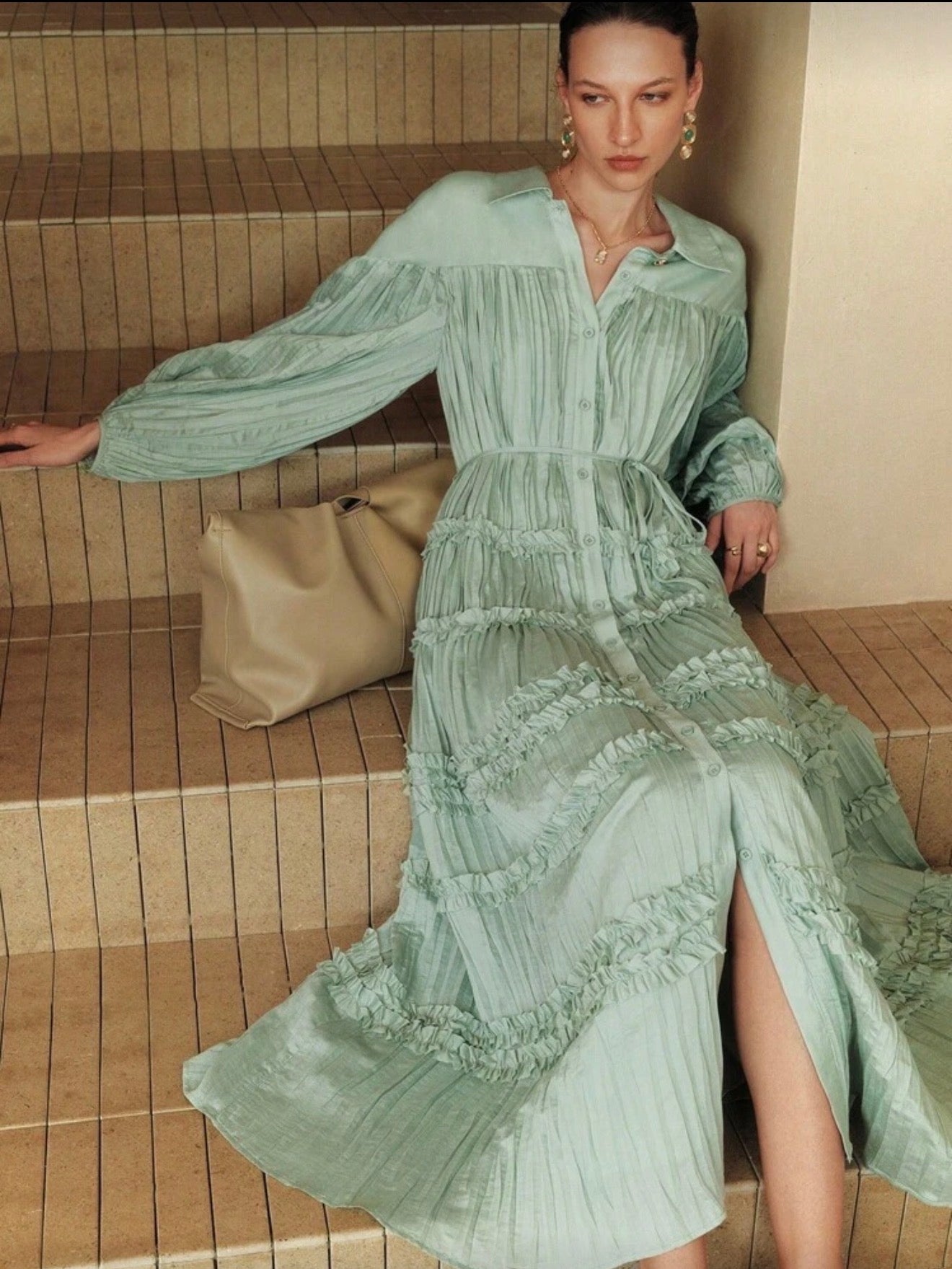 The Sage Meadow Dress