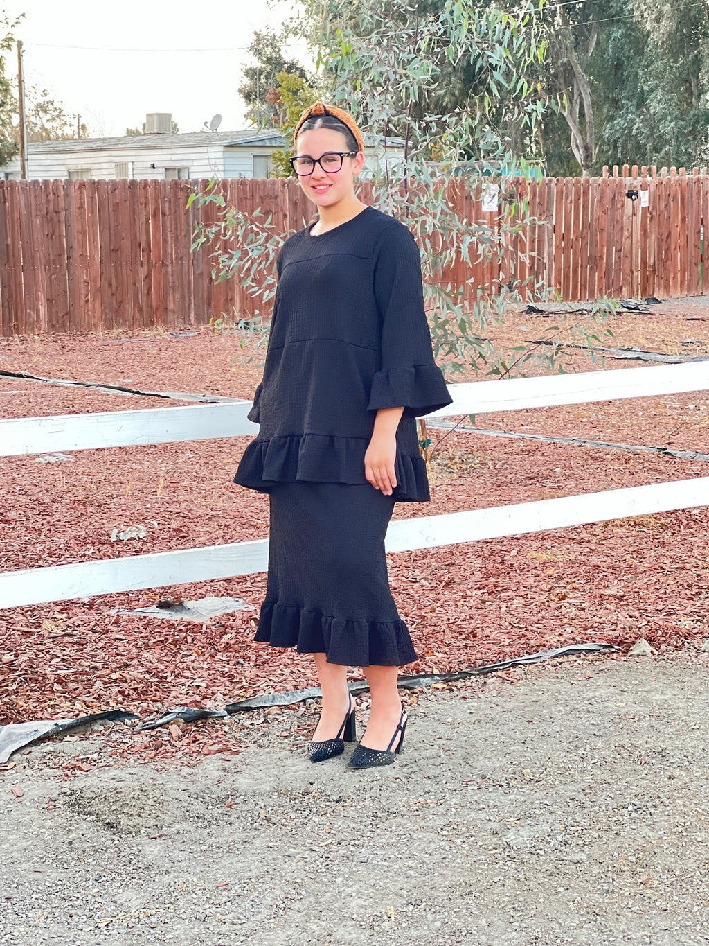 Lily Shirt & Skirt Set