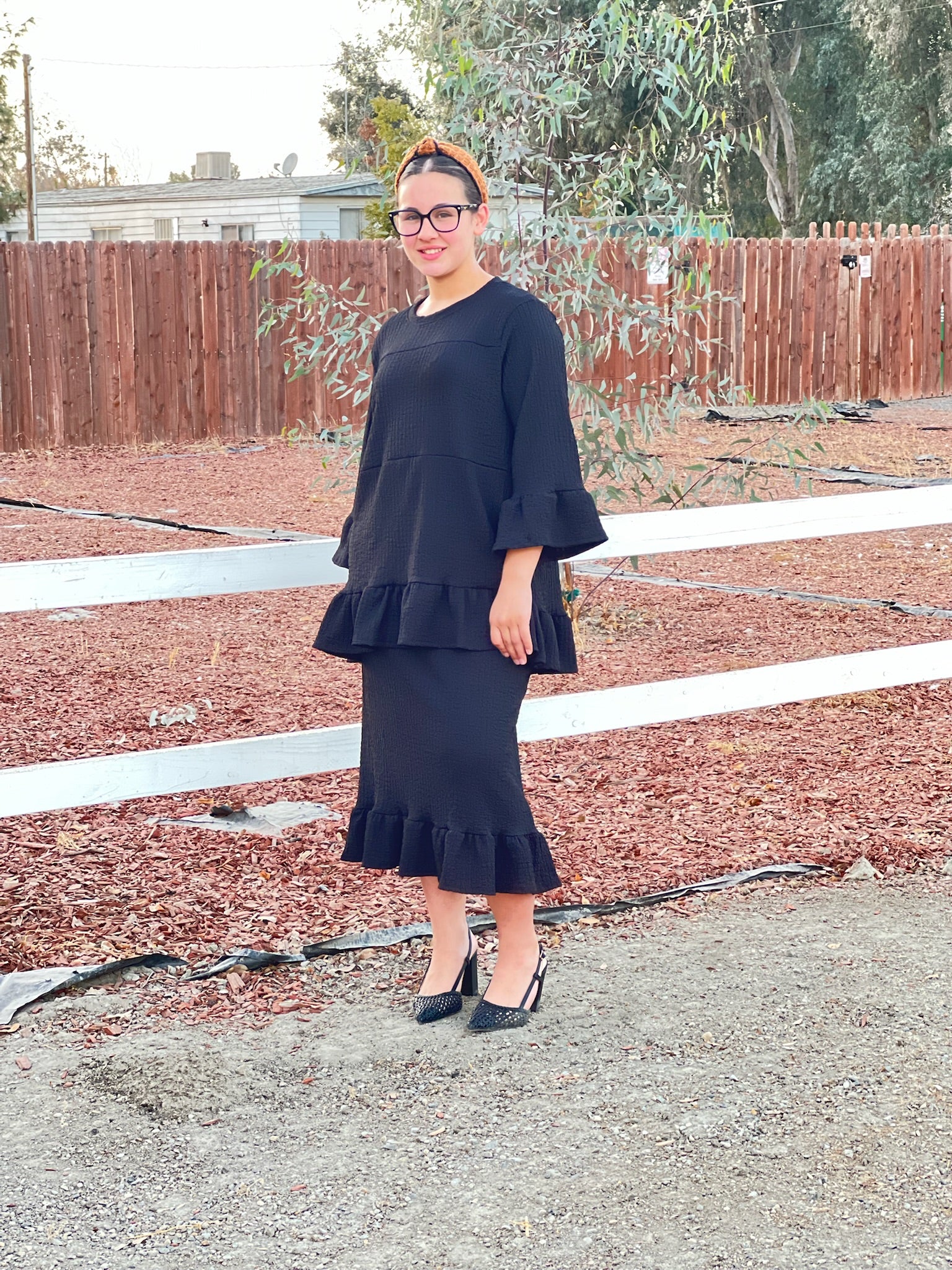 Lily Shirt & Skirt Set