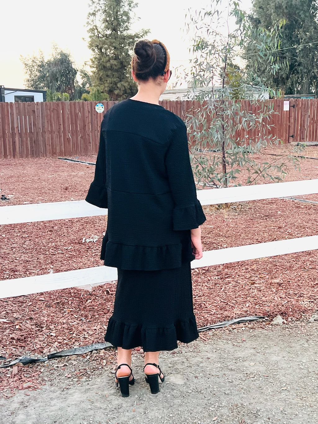 Lily Shirt & Skirt Set