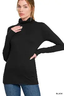 Turtle Neck Layering Top