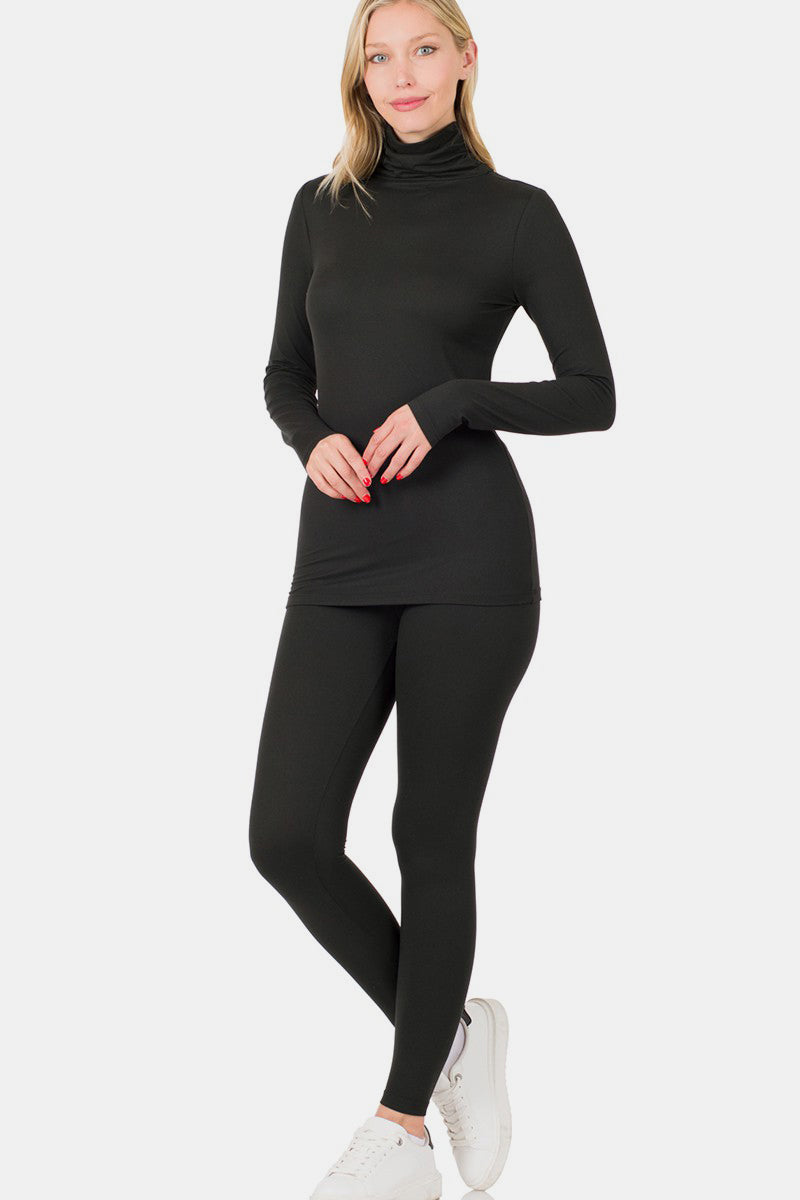 Turtle Neck Layering Top