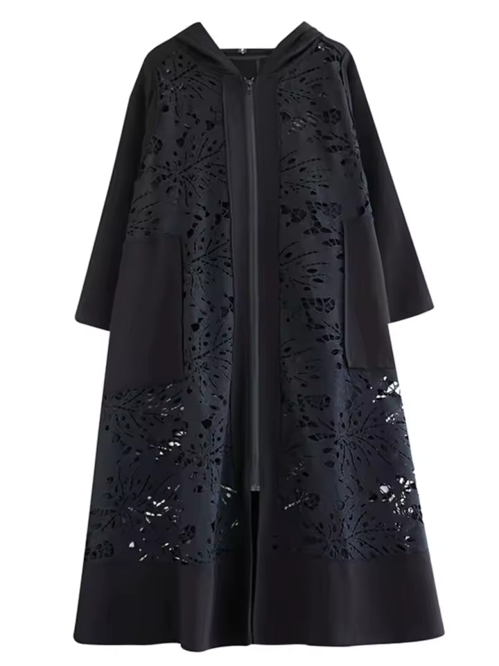 Shadow Garden Coat Dress — One Size