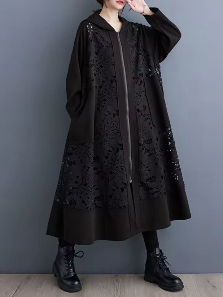 Shadow Garden Coat Dress — One Size
