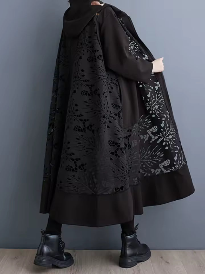 Shadow Garden Coat Dress — One Size
