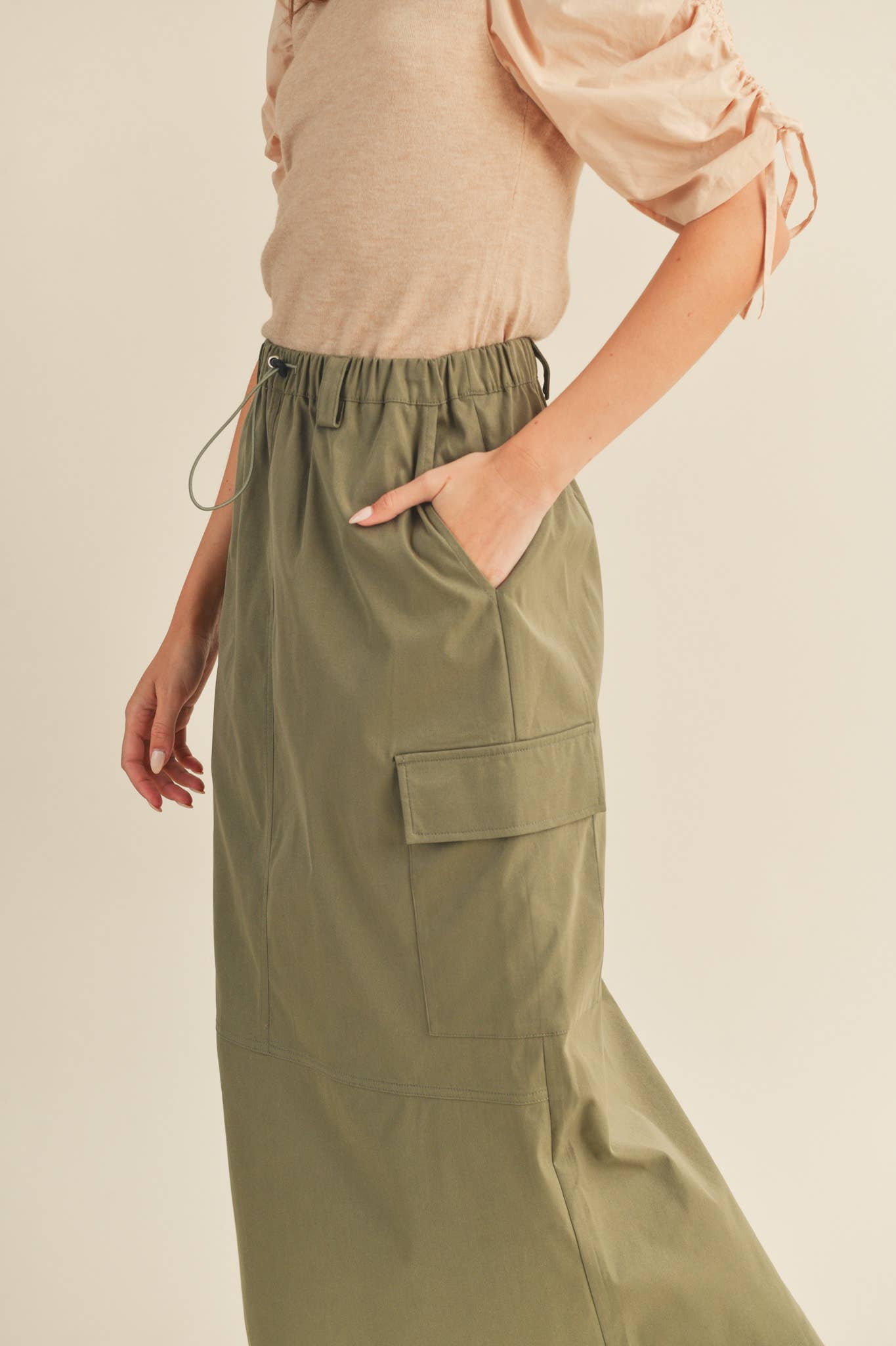 CARGO MIDI SKIRT MSK2650