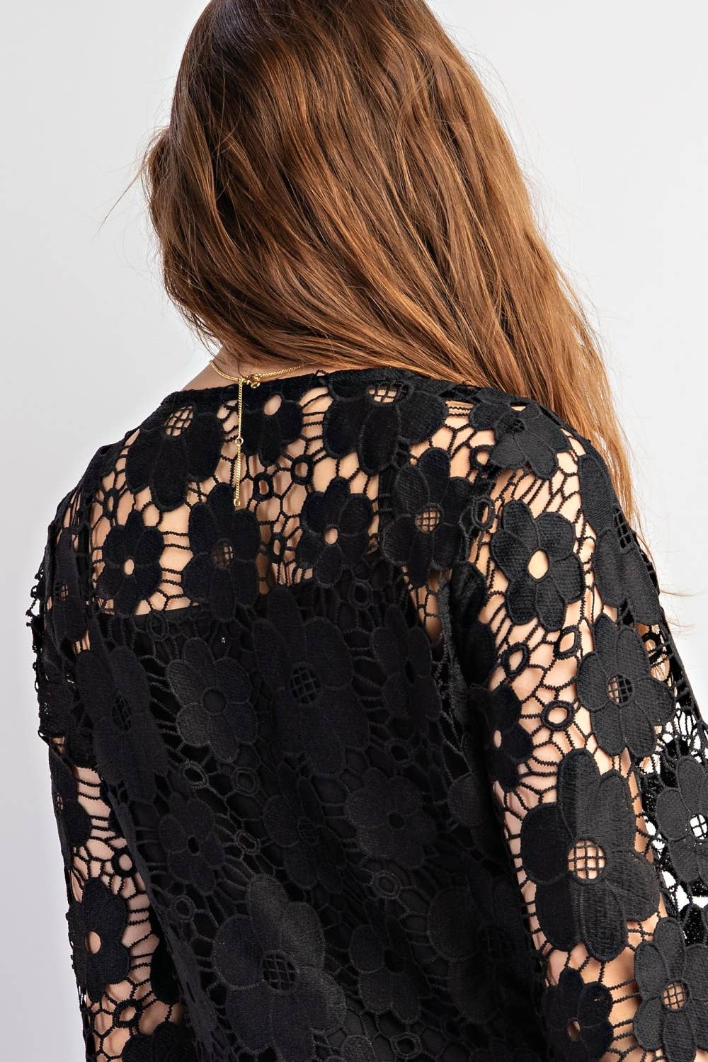 Becca Crochet Maxi Dress