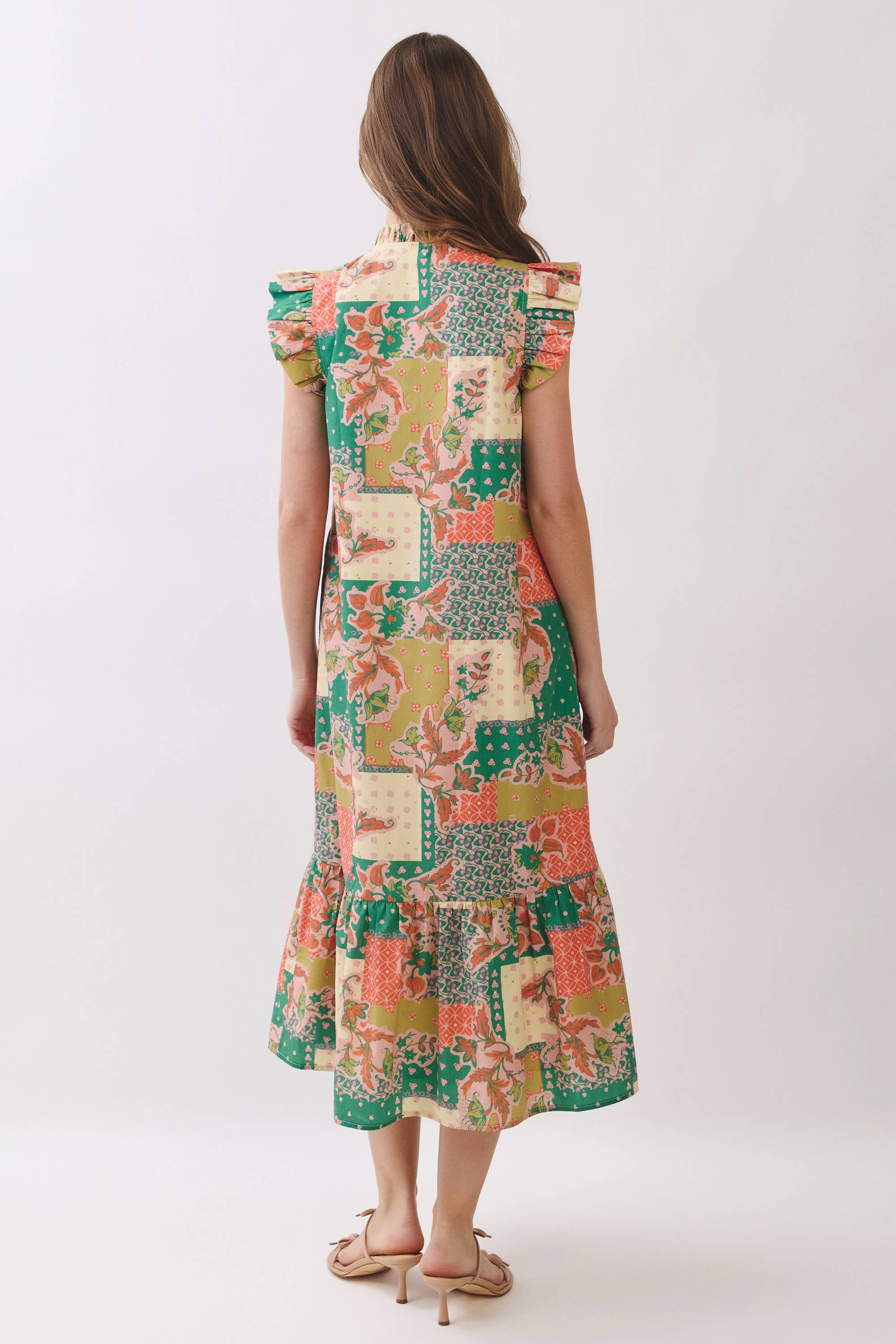 Paisley Patchwork Dress