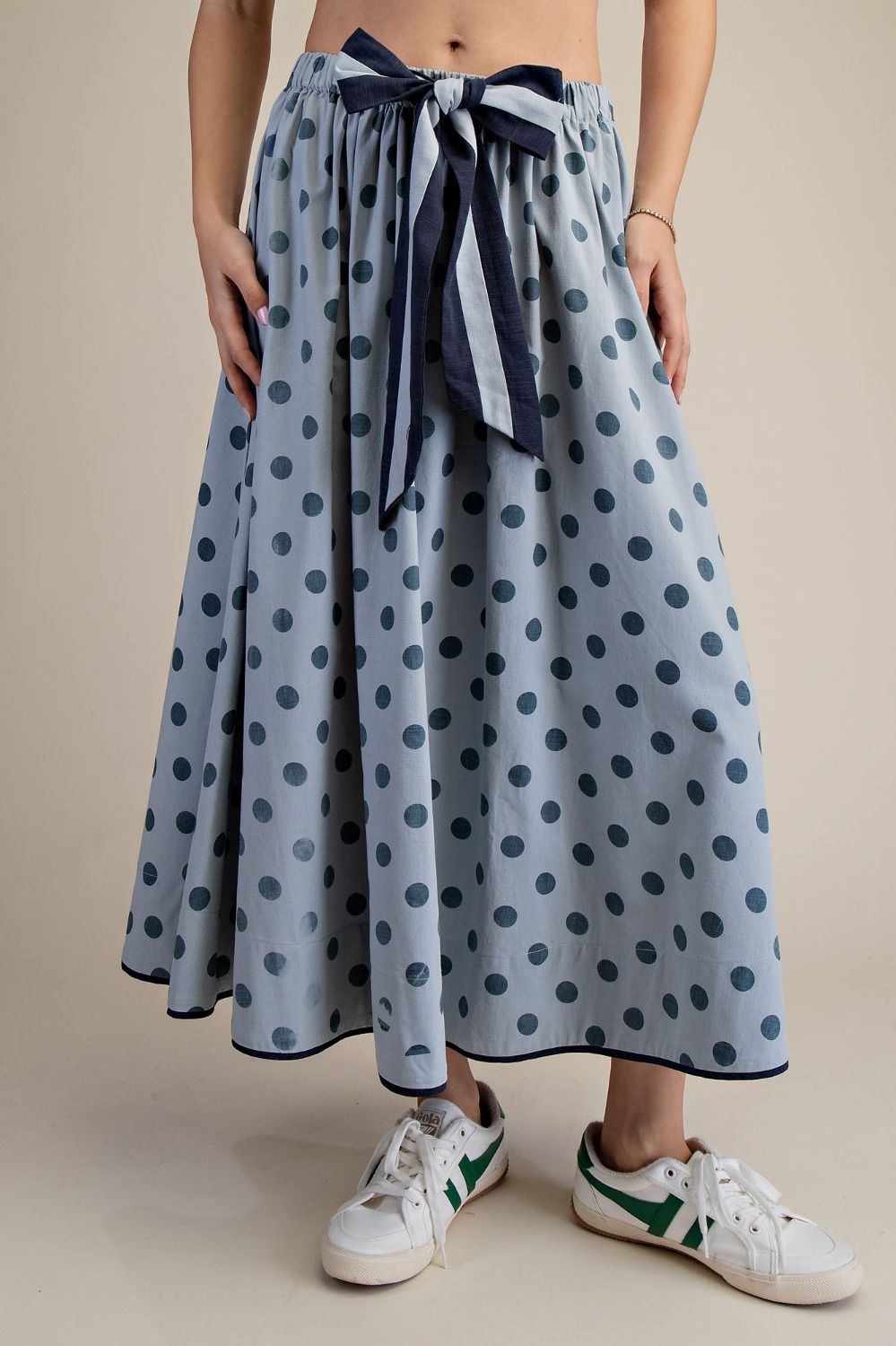Isla Polka Dot Maxi Skirt