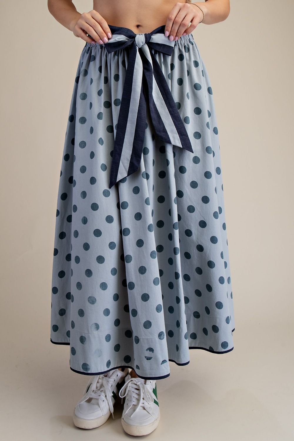 Isla Polka Dot Maxi Skirt