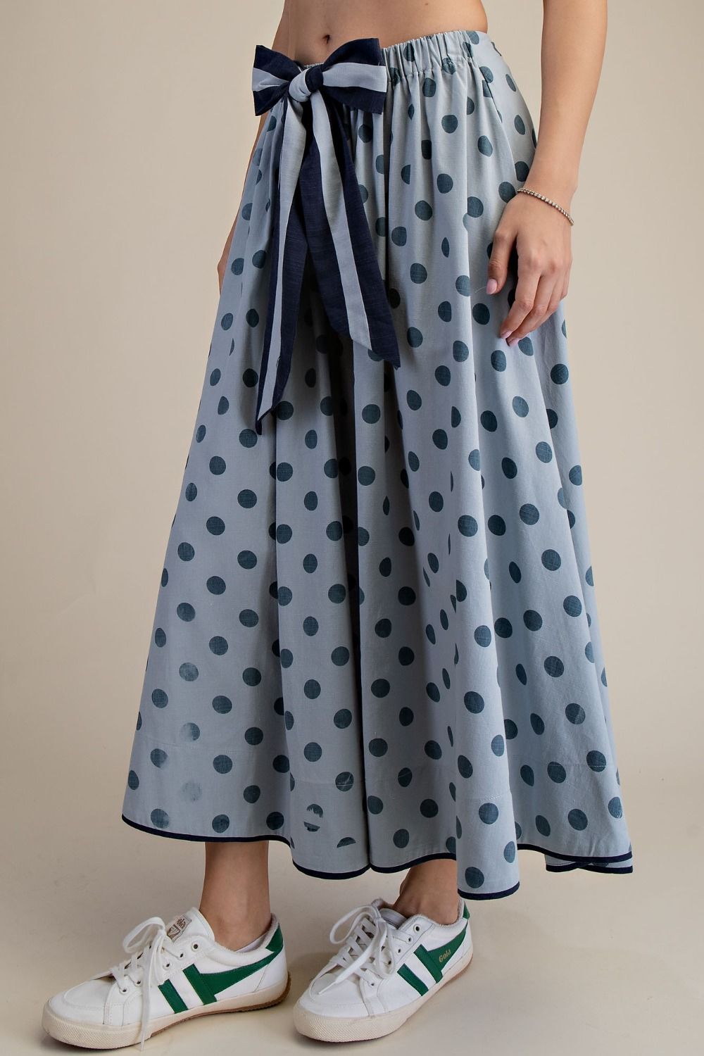 Isla Polka Dot Maxi Skirt