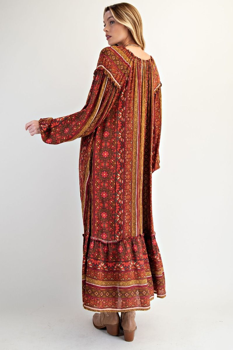 Kinsie Tiered Maxi Dress