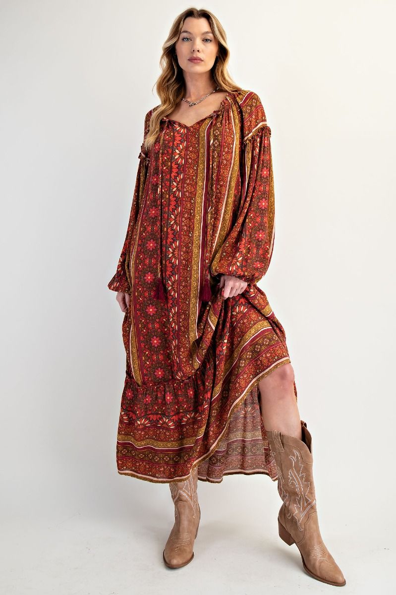 Kinsie Tiered Maxi Dress