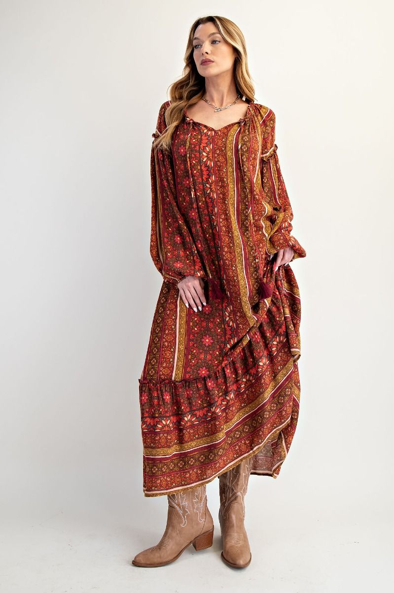 Kinsie Tiered Maxi Dress