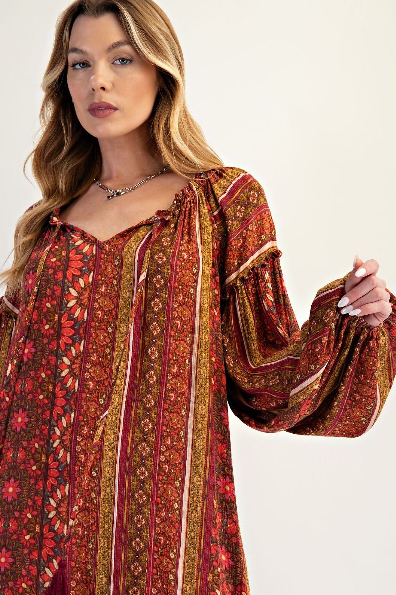 Kinsie Tiered Maxi Dress