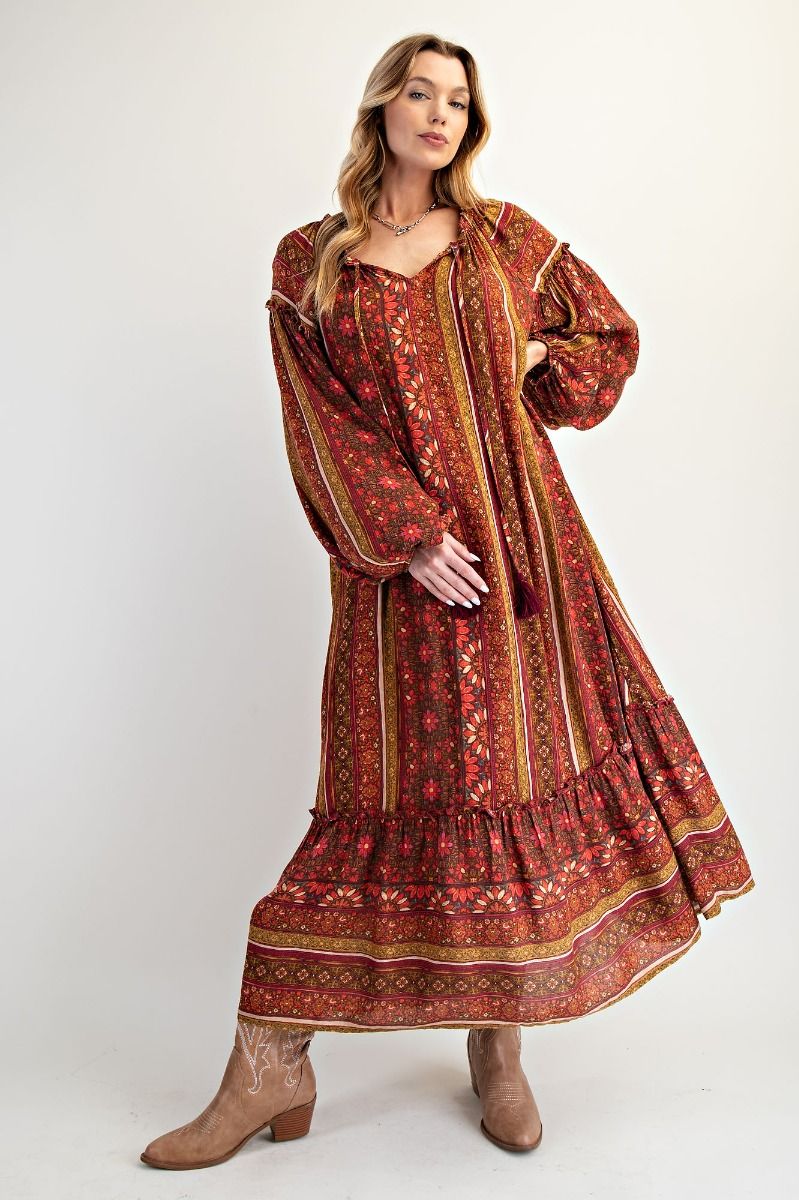 Kinsie Tiered Maxi Dress
