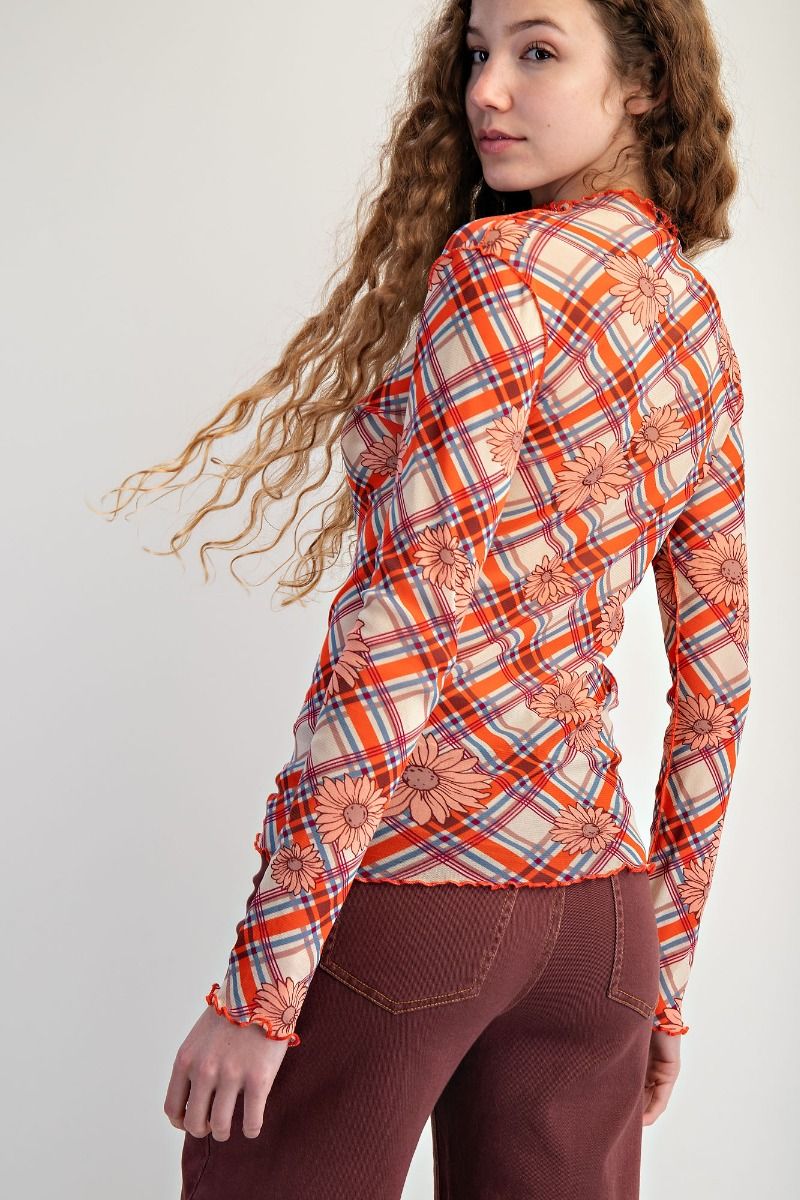 Nira Mesh Top