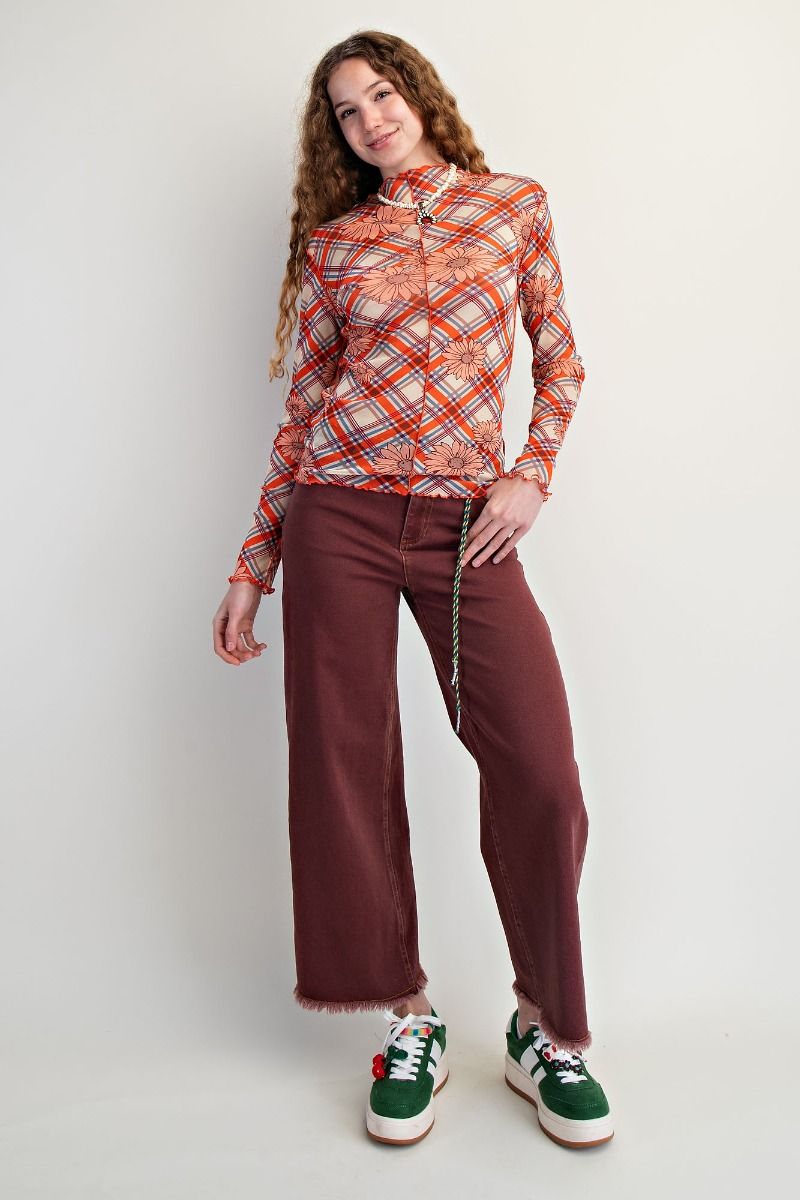 Nira Mesh Top
