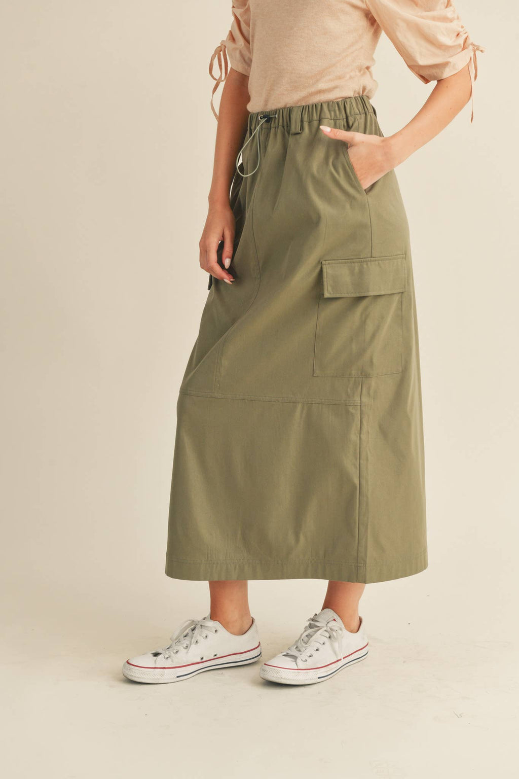 CARGO MIDI SKIRT MSK2650